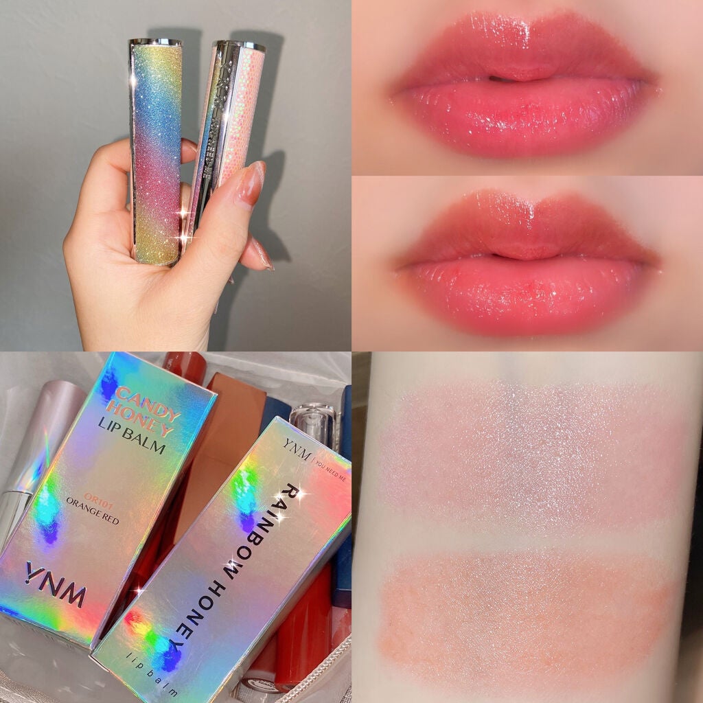 YNM レインボーハニーリップバーム/YNM/リップバームを使ったクチコミ(4枚目)