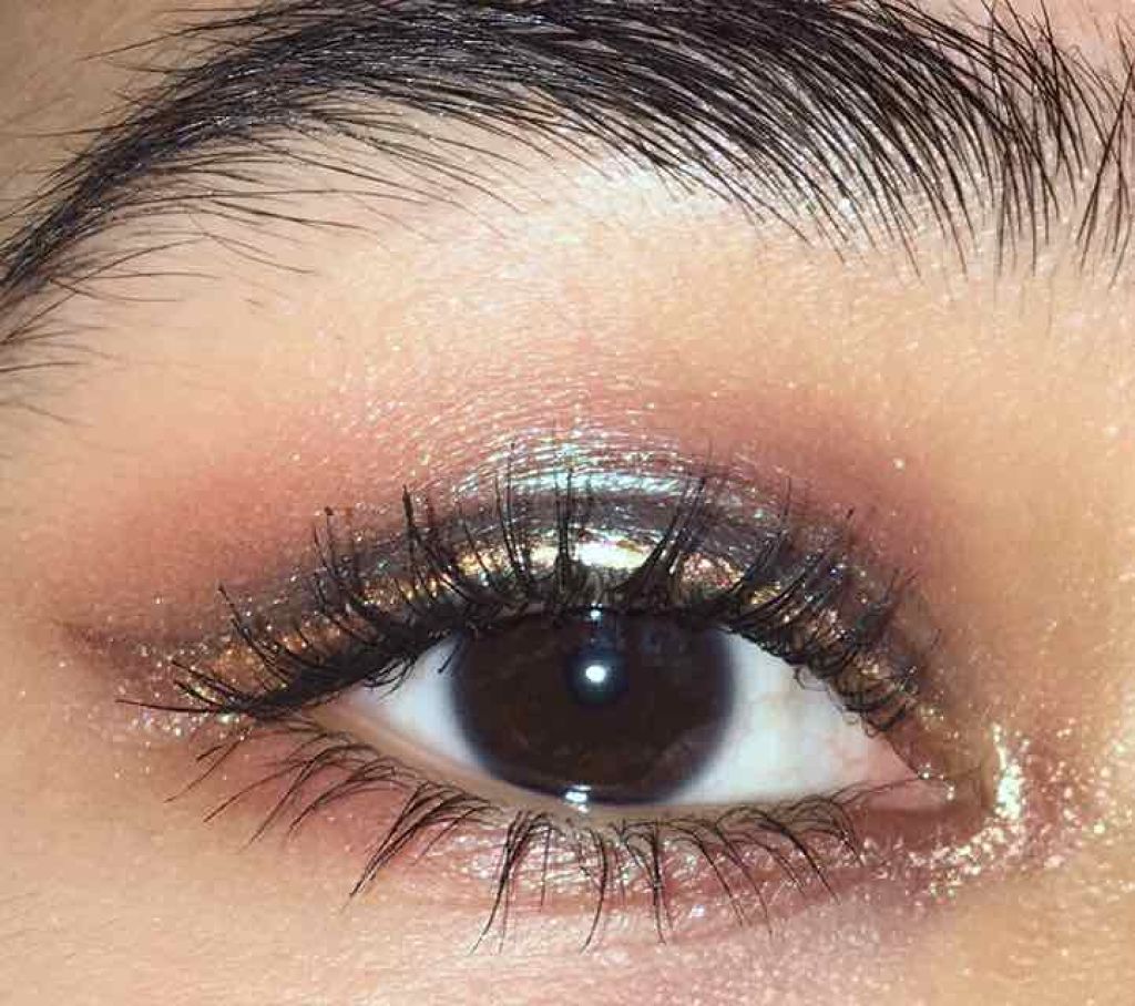 Glitter Loose Powder Make up Brighten Pigment Metallic Shimeer eye shadow/FOCALLURE/単色アイシャドウを使ったクチコミ(2枚目)