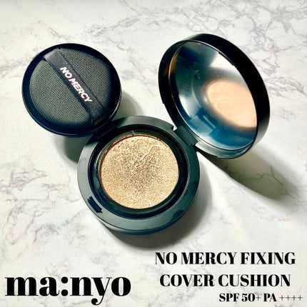 NO MERCY フィクシング カバー クッション/manyo/クッションファンデーションを使ったクチコミ(2枚目)