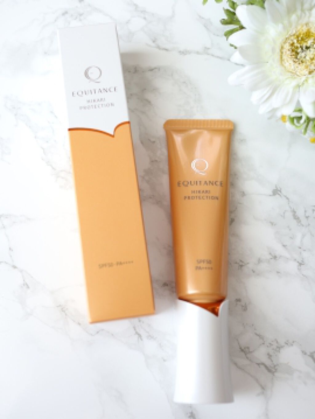 光プロテクション/エクイタンス/日焼け止めクリームを使ったクチコミ（1枚目）