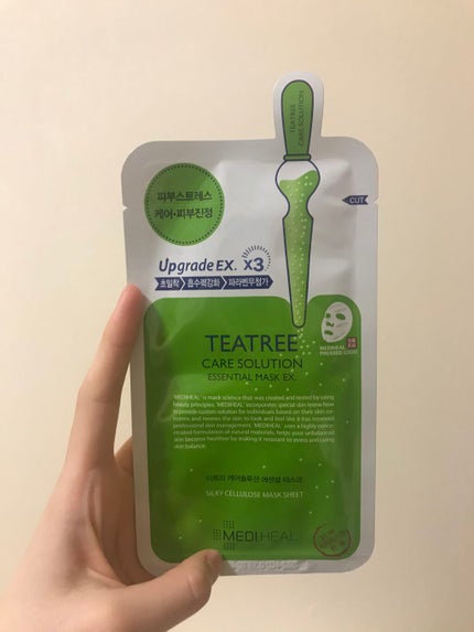 ティーツリーケア ソリューション エッセンシャルマスクEX/MEDIHEAL/シートマスク・パックを使ったクチコミ(1枚目)