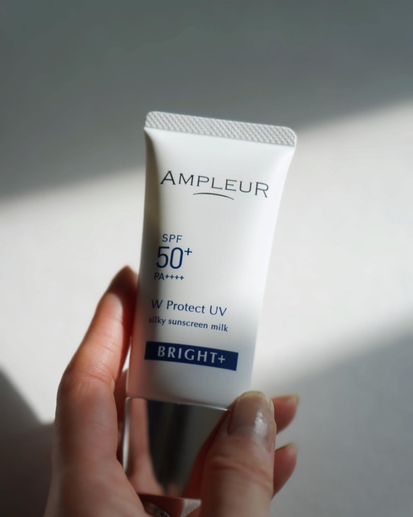 アンプルール WプロテクトUV ブライト+/アンプルール/日焼け止めミルクを使ったクチコミ(1枚目)