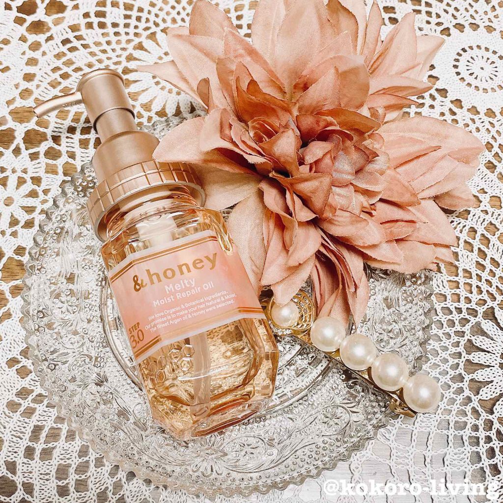 モイストシャイン ヘアオイル3.0/&honey/ヘアオイルを使ったクチコミ（1枚目）