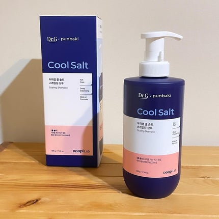 クールソルトスケーリングシャンプー/クールソルトスカルプトリートメント/Dr.G/市販シャンプーを使ったクチコミ(1枚目)