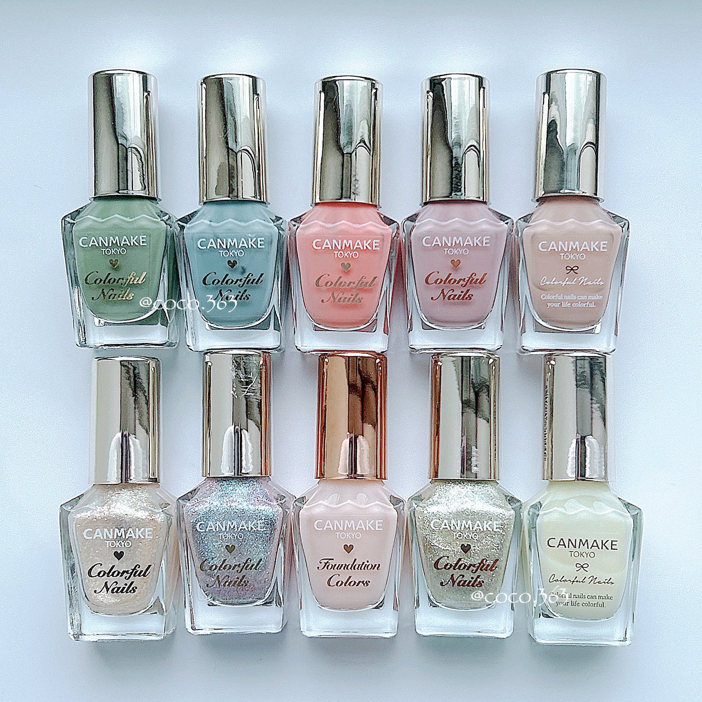カラフルネイルズ/キャンメイク/マニキュアを使ったクチコミ(8枚目)