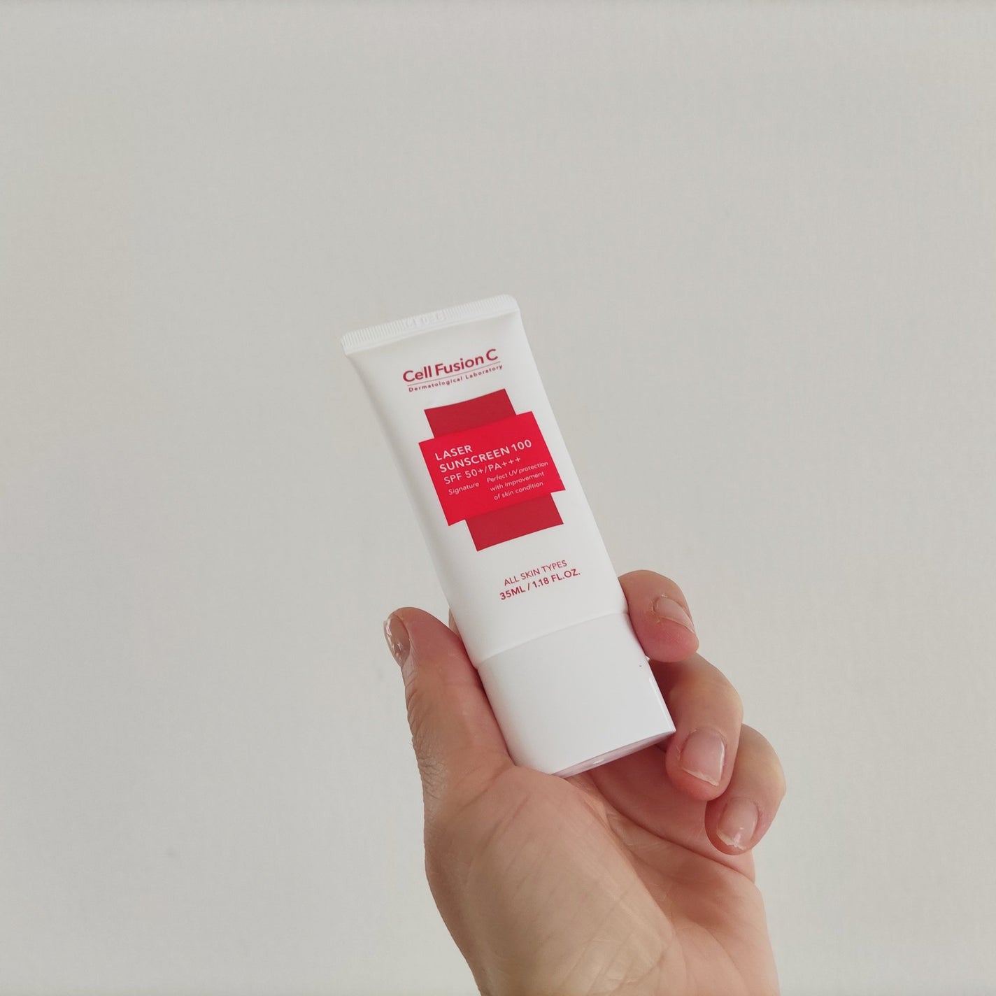 レーザーサンスクリーン 100/Cell Fusion C(セルフュージョンシー)/日焼け止めクリームを使ったクチコミ(4枚目)