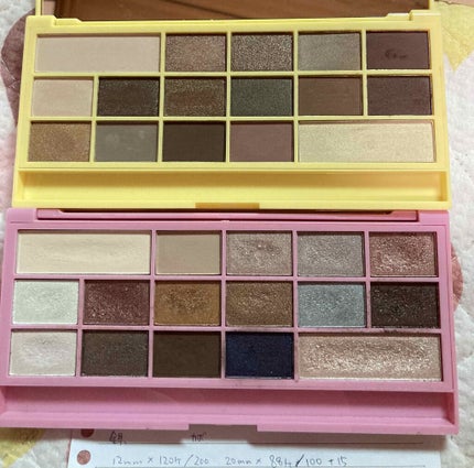 アイラブチョコレート/MAKEUP REVOLUTION/アイシャドウパレットを使ったクチコミ(1枚目)