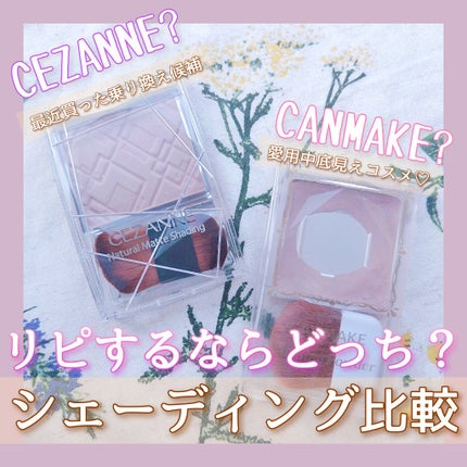ナチュラルマットシェーディング/CEZANNE/シェーディングを使ったクチコミ(1枚目)