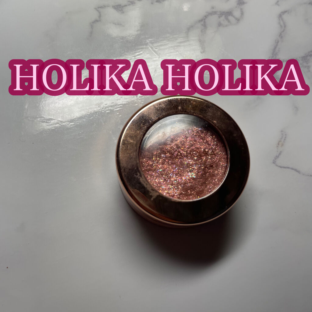 ホイルショックシャドウ/HOLIKA HOLIKA/単色アイシャドウを使ったクチコミ（1枚目）