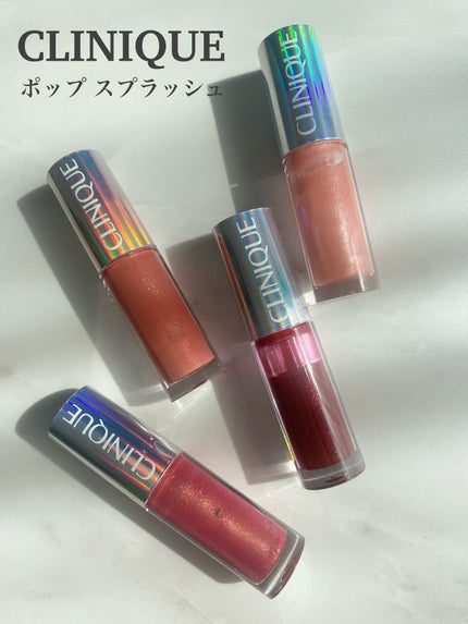 クリニーク ポップ スプラッシュ /CLINIQUE/リップグロスを使ったクチコミ(1枚目)