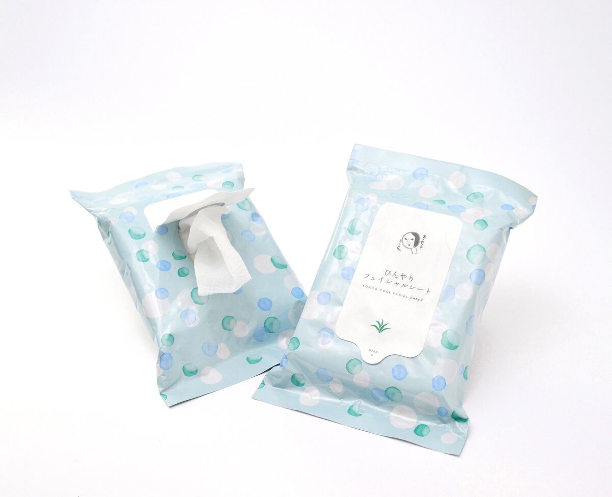 ひんやりフェイシャルシート 20枚