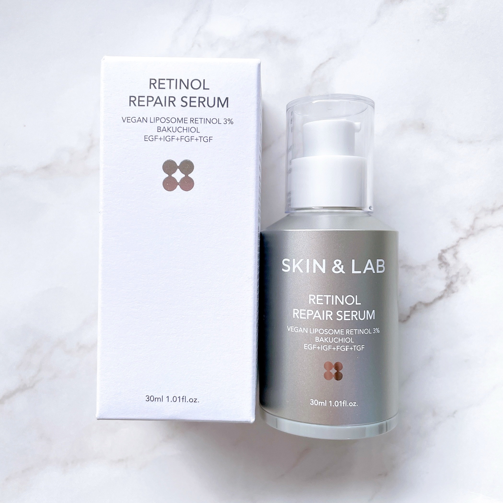 ヴィーガンリポソームレチノールセラム/SKIN&LAB/美容液を使ったクチコミ（2枚目）