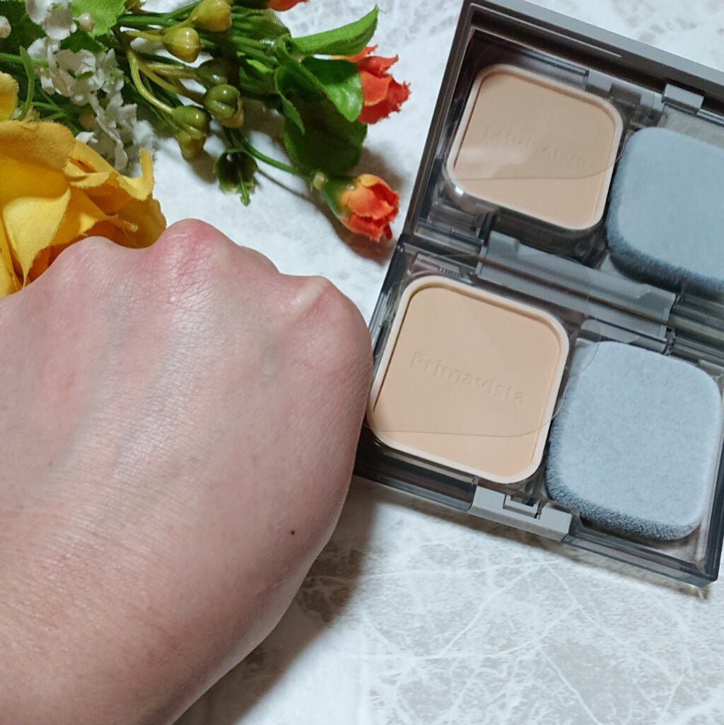 ダブルエフェクト パウダー/プリマヴィスタ/パウダーファンデーションを使ったクチコミ(7枚目)