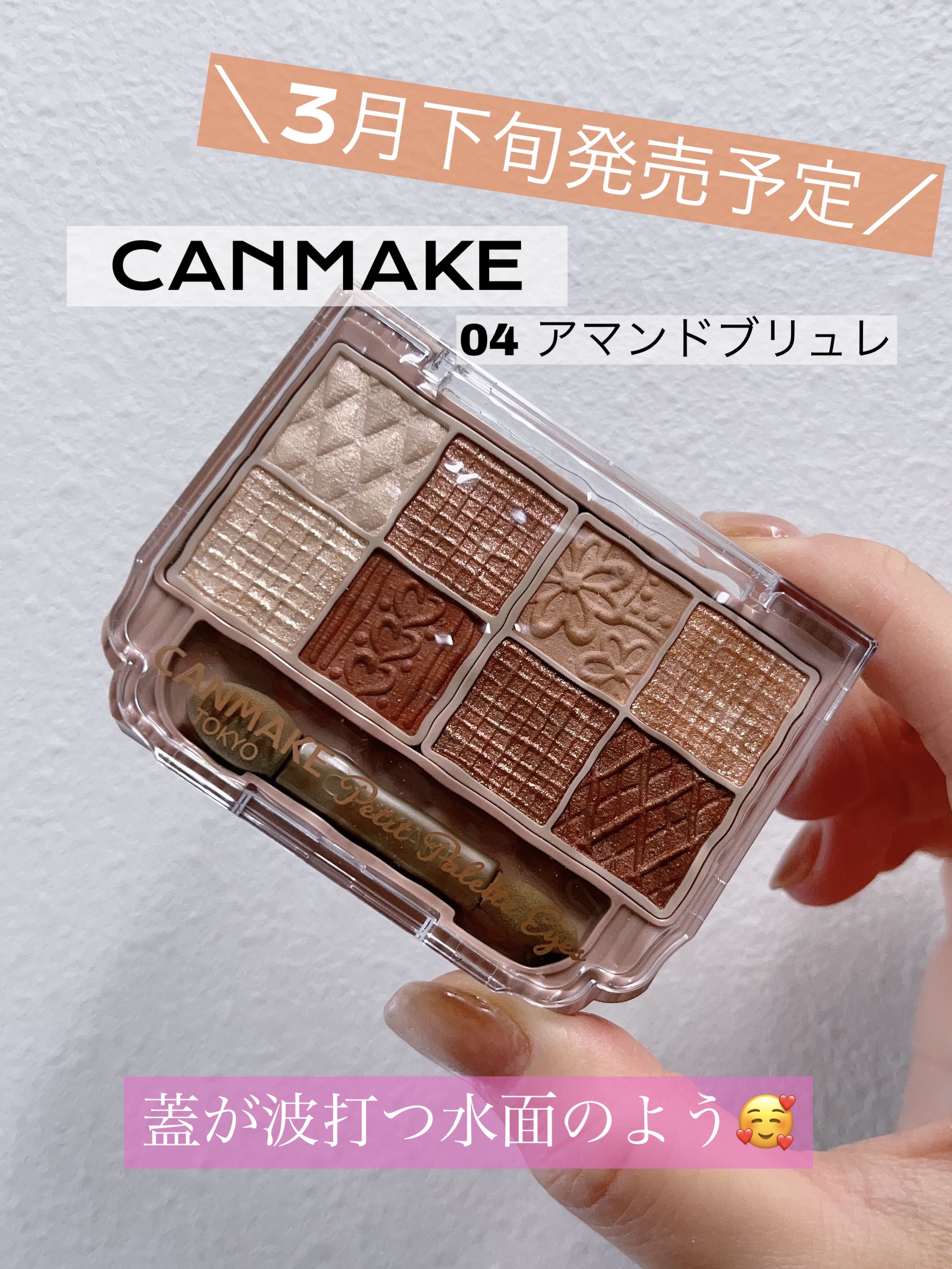 プティパレットアイズ/キャンメイク/パウダーアイシャドウを使ったクチコミ（2枚目）