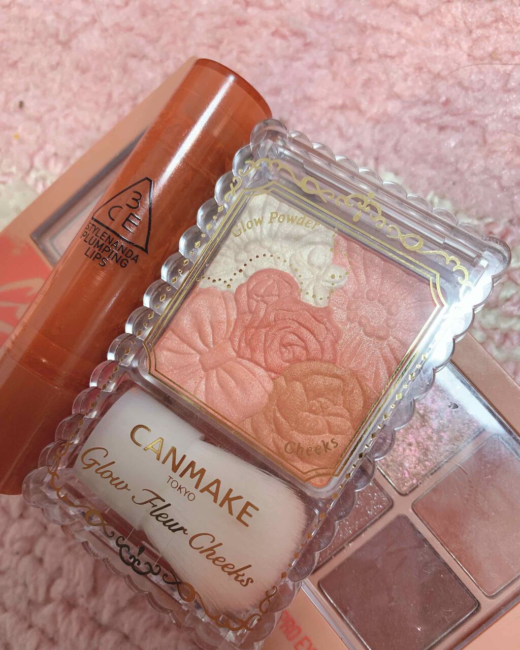 グロウフルールチークス/キャンメイク/パウダーチークを使ったクチコミ(2枚目)