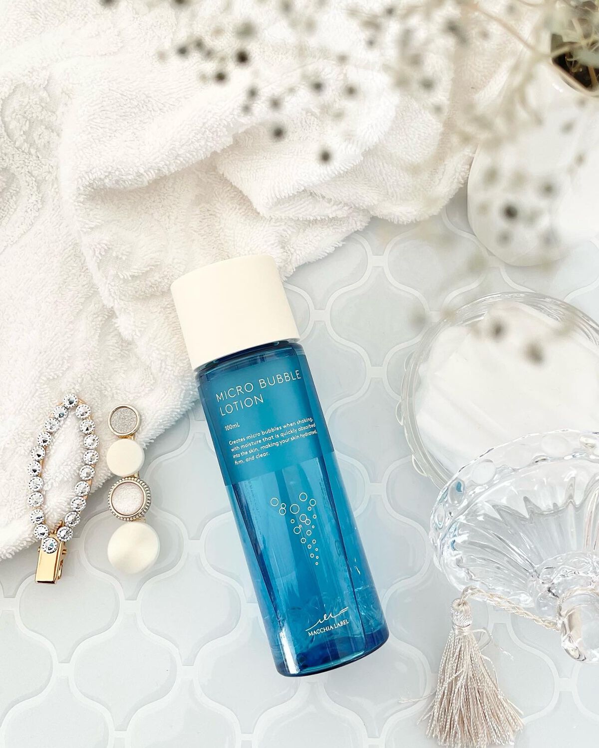 薬用マイクロバブルローション/Macchia Label/化粧水を使ったクチコミ(1枚目)