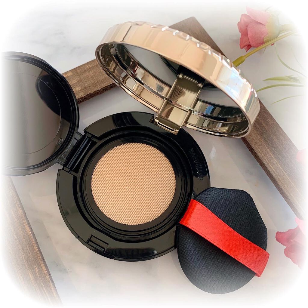 ドラマティックジェリーコンパクト/マキアージュ/クッションファンデーションを使ったクチコミ(2枚目)