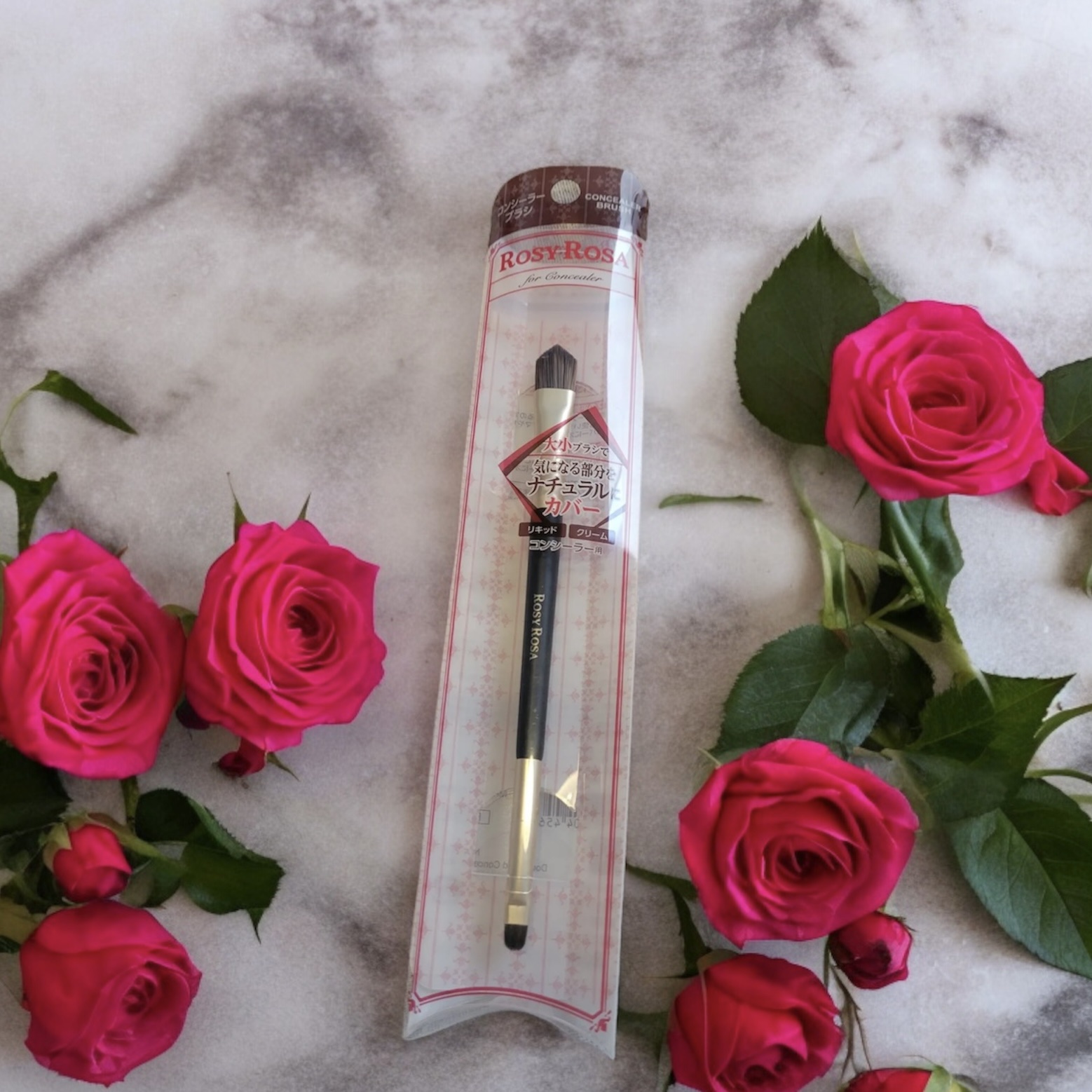 ダブルエンドコンシーラーブラシ/ロージーローザ/メイクブラシを使ったクチコミ（1枚目）