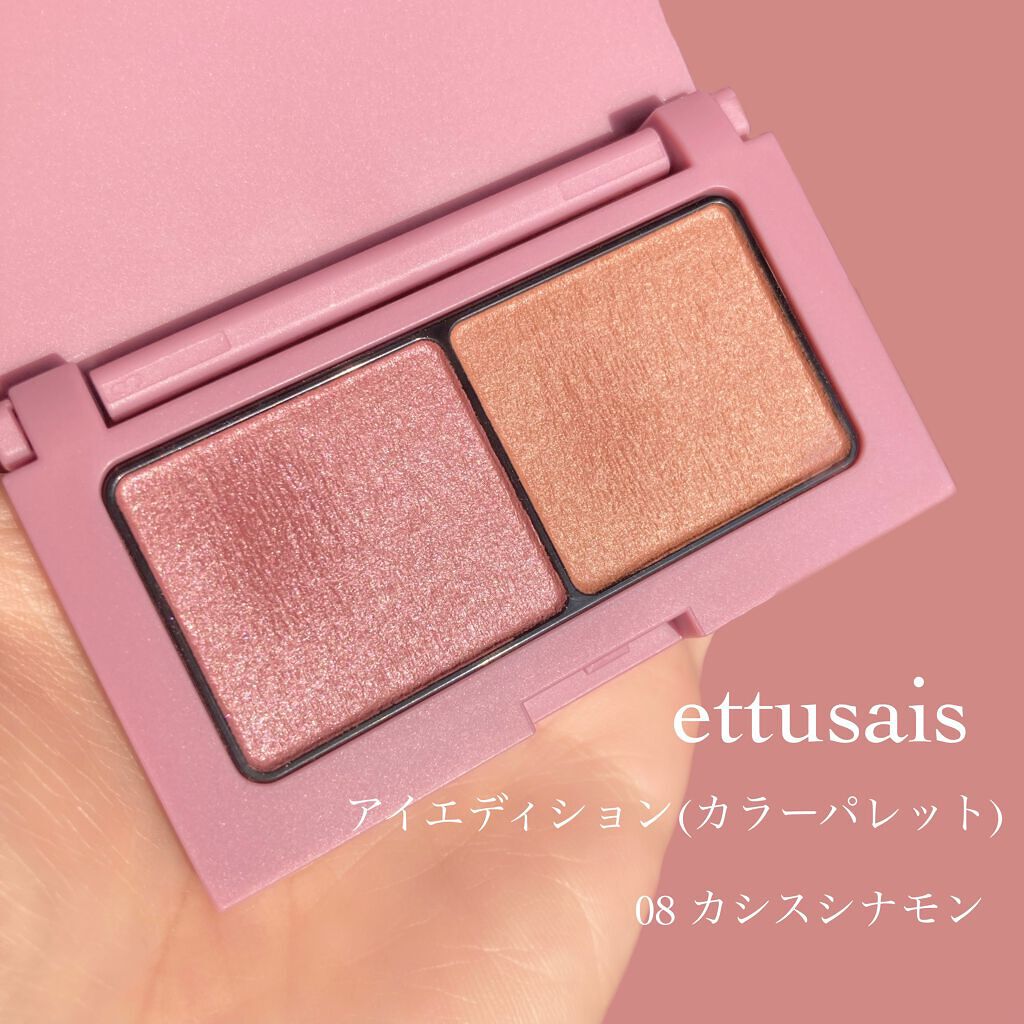 エテュセ アイエディション(カラーパレット)/ettusais/アイシャドウパレットを使ったクチコミ（2枚目）