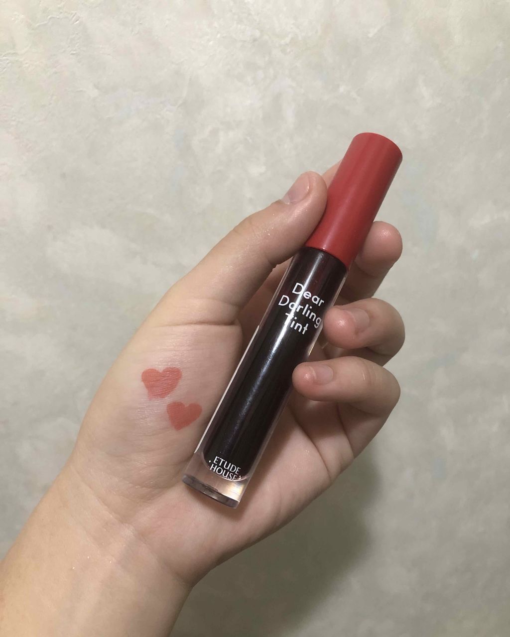 ディアダーリン ウォータージェルティント/ETUDE/リップティントを使ったクチコミ（2枚目）
