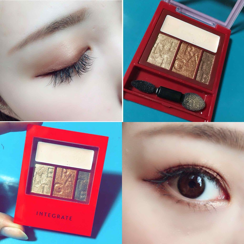 アクセントカラーアイズ CC/インテグレート/アイシャドウパレットを使ったクチコミ(1枚目)