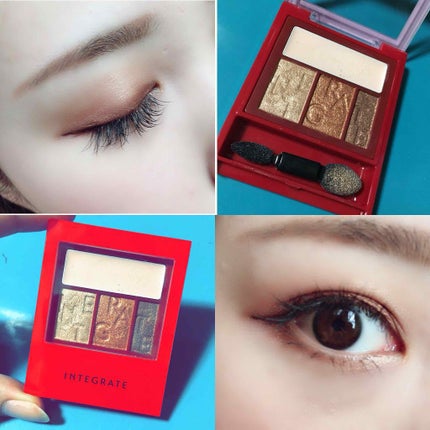 アクセントカラーアイズ CC/インテグレート/アイシャドウパレットを使ったクチコミ(1枚目)