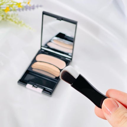 ブラシひと塗りシャドウN/オーブ/アイシャドウパレットを使ったクチコミ(3枚目)