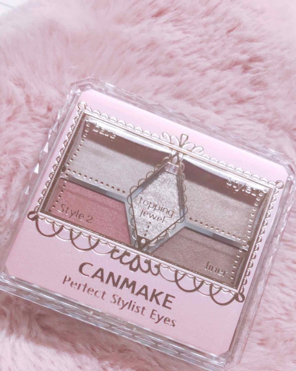 【旧品】パーフェクトスタイリストアイズ/キャンメイク/アイシャドウパレットを使ったクチコミ(2枚目)