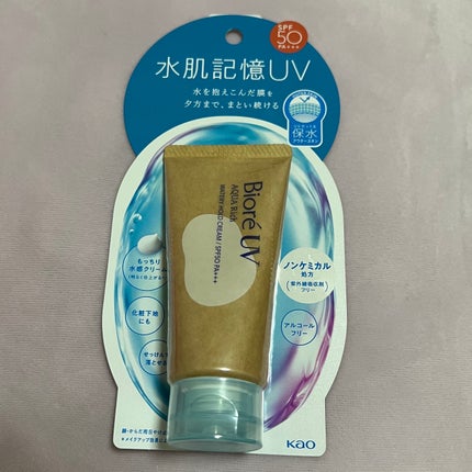 ビオレUV アクアリッチ ウォータリーホールドクリーム(水肌記憶UV)/ビオレ/日焼け止めクリームを使ったクチコミ(1枚目)