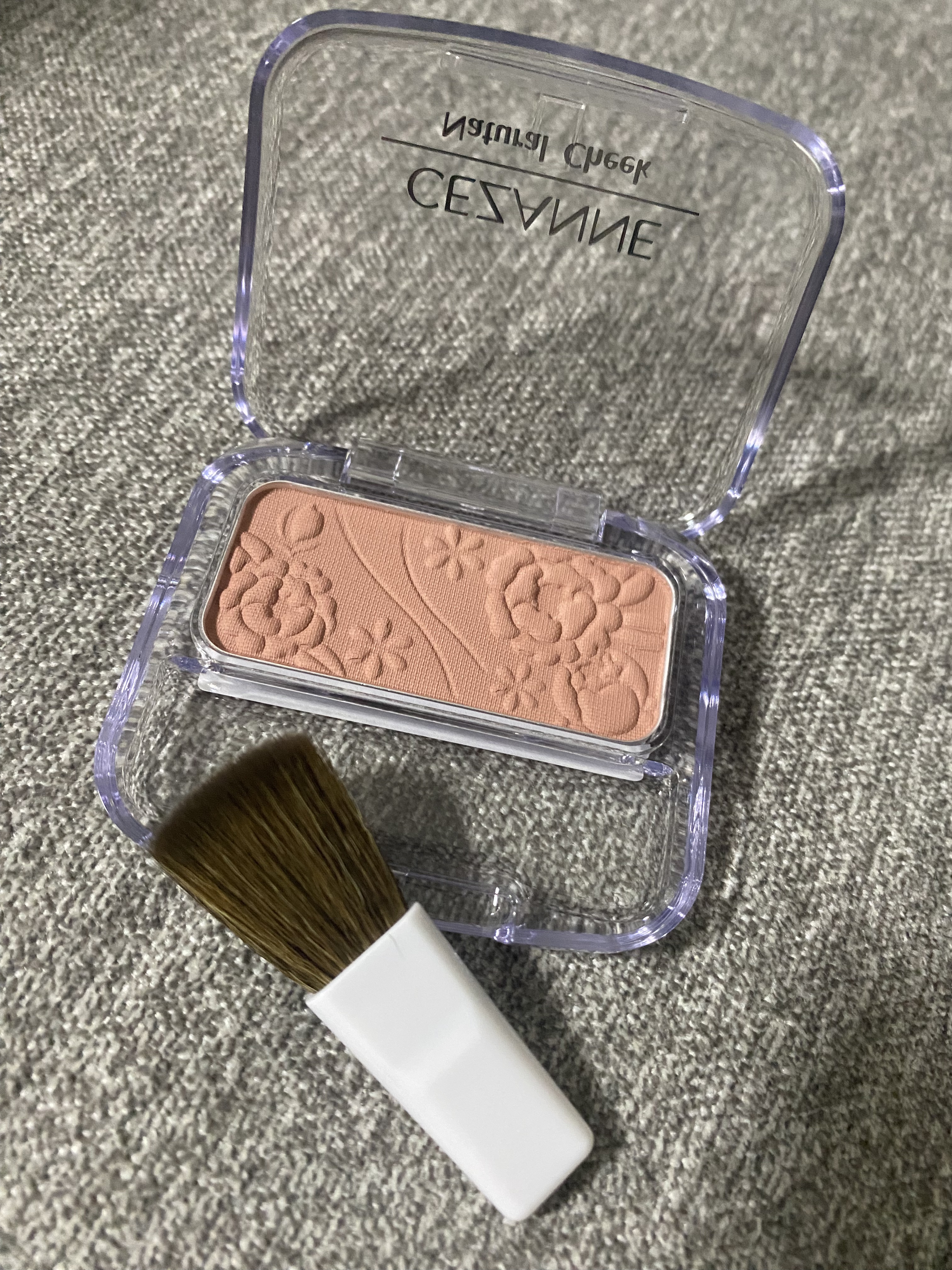 ナチュラル チークN/CEZANNE/パウダーチークを使ったクチコミ（1枚目）