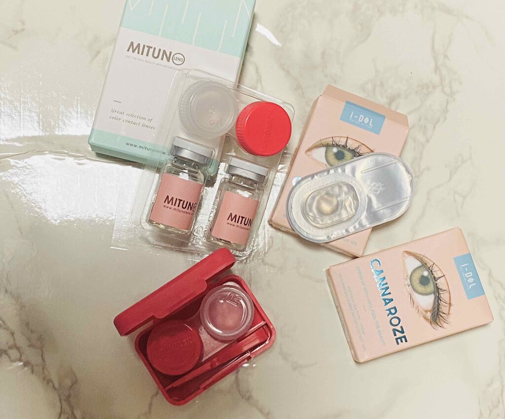 CANNA ROZE 1year/URIA i-DOL/カラーコンタクトレンズを使ったクチコミ(2枚目)