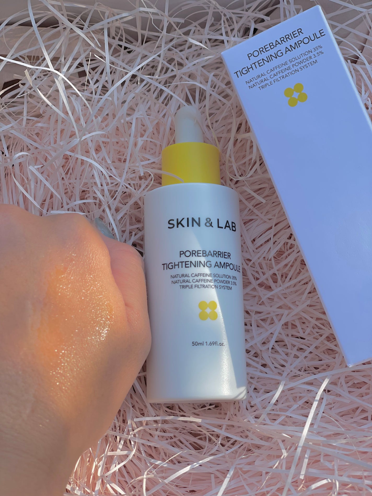 ポアバリアタイトニングアンプル/SKIN&LAB/美容液を使ったクチコミ(4枚目)