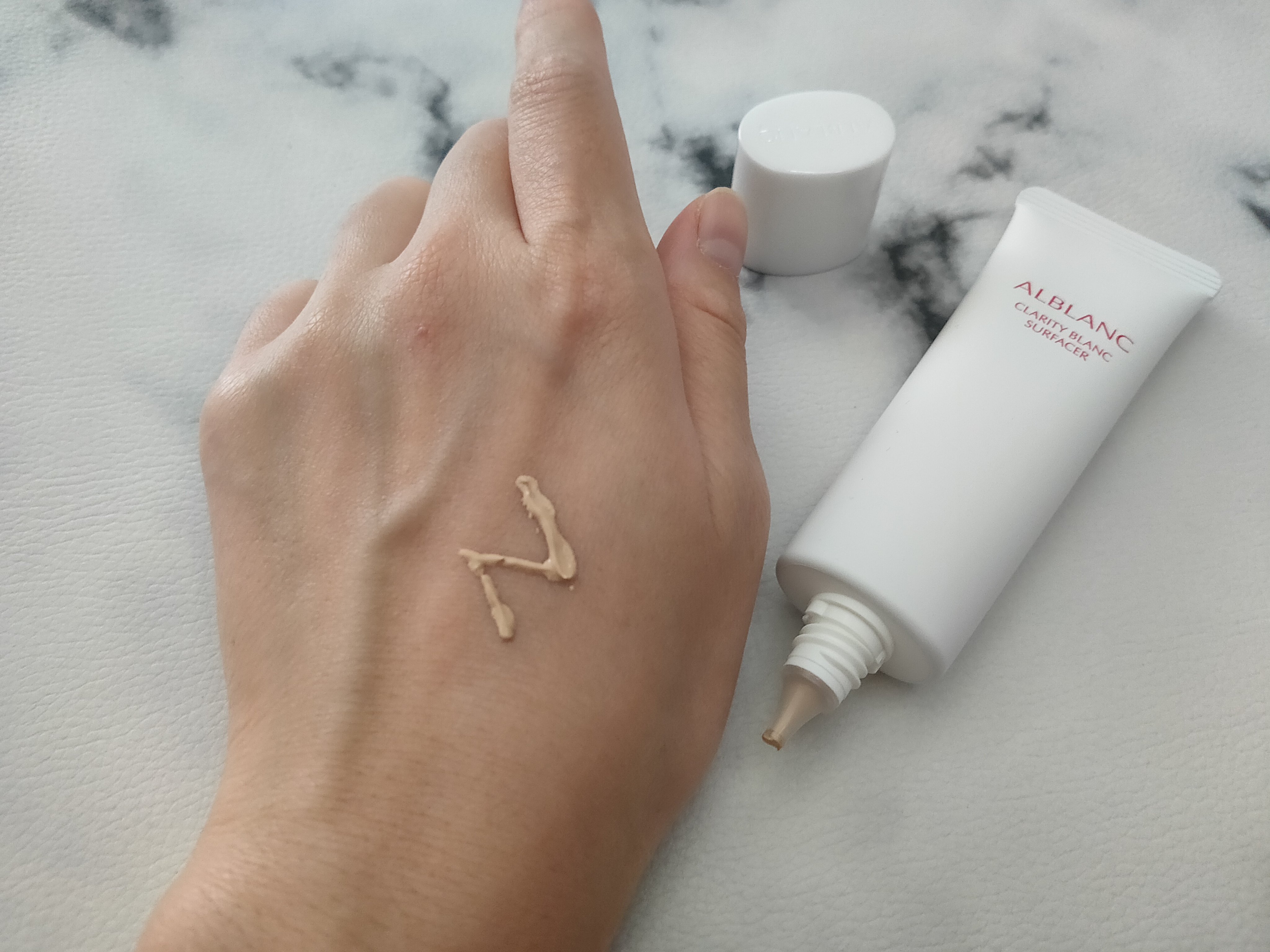 クラリティブラン サーフェイサー/ALBLANC/化粧下地を使ったクチコミ（2枚目）