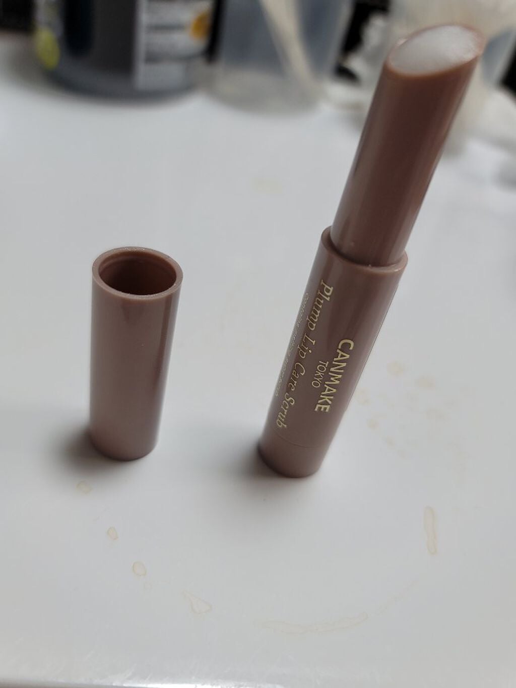 プランプリップケアスクラブ/キャンメイク/リップスクラブを使ったクチコミ(2枚目)