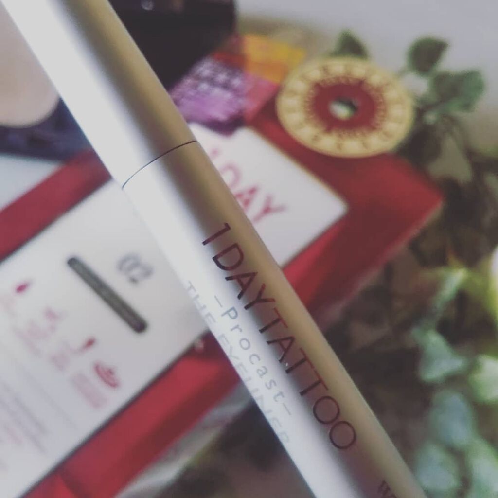 1DAY TATTOO プロキャスト ザ・アイライナー/K-パレット/リキッドアイライナーを使ったクチコミ(2枚目)