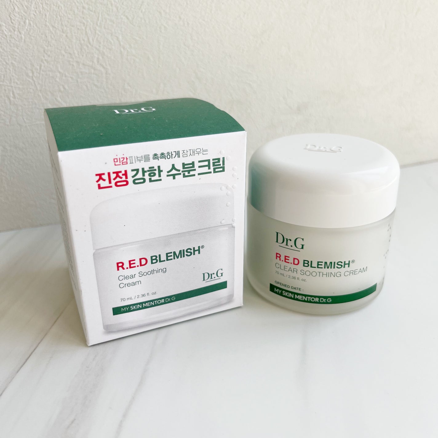 レッドブレミッシュ クリアスージングクリーム/Dr.G/フェイスクリームを使ったクチコミ(1枚目)