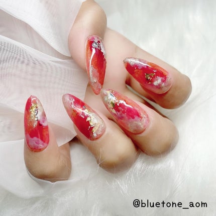 ジェルネイル(ライト対応)/セリア/ジェルネイルを使ったクチコミ(3枚目)