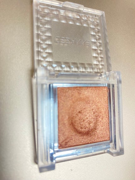 シングルカラーアイシャドウ/CEZANNE/単色アイシャドウを使ったクチコミ(1枚目)