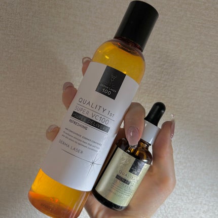 ダーマレーザー スーパーVC100ローション(さっぱり)/クオリティファースト/化粧水を使ったクチコミ(1枚目)