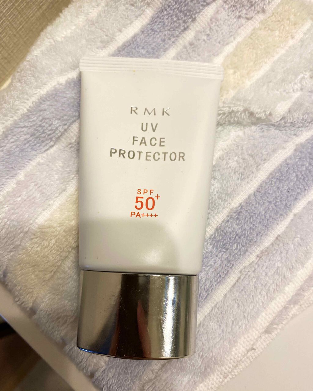 UVフェイスプロテクター50/RMK/日焼け止めクリームを使ったクチコミ（1枚目）