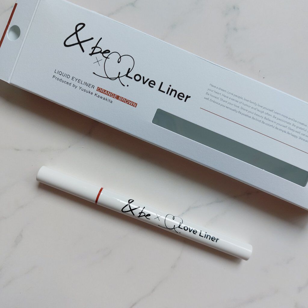 リキッドアイライナー/＆be/リキッドアイライナーを使ったクチコミ（1枚目）