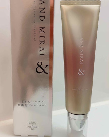 スキン アップ ジェルクリームEX/AND MIRAI/オールインワン化粧品を使ったクチコミ(2枚目)
