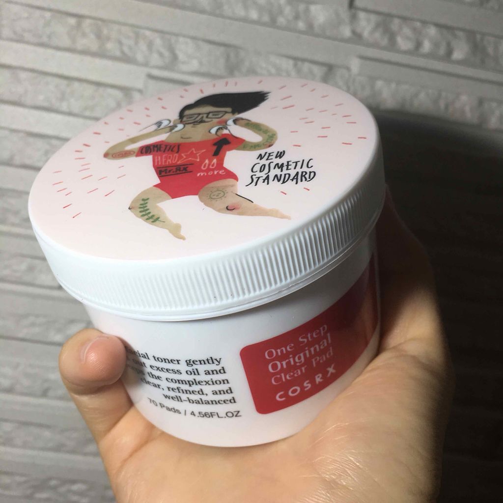 ワンステップオリジナルクリアパッド/COSRX/トナーパッドを使ったクチコミ（1枚目）