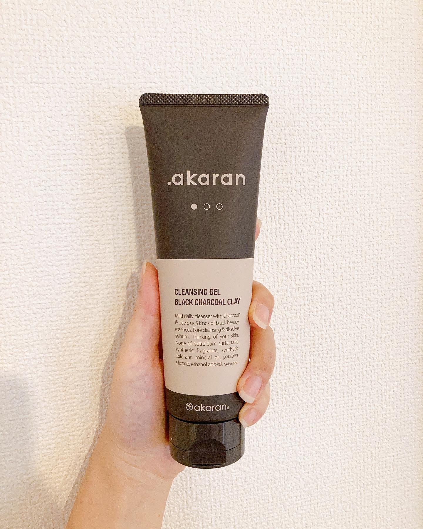 ブラックジェルクレンジング/.akaran/クレンジングジェルを使ったクチコミ（3枚目）