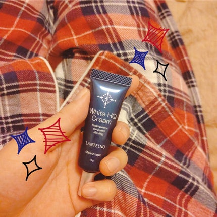 WhiteHQCream(ホワイトエイチキュークリーム)/LANTELNO/フェイスクリームを使ったクチコミ(1枚目)