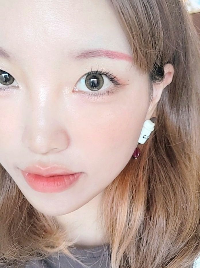 ホロリングブラウン/LENSME/カラーコンタクトレンズを使ったクチコミ(5枚目)