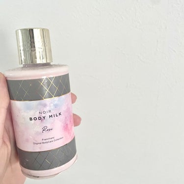 フランフラン ノワール ボディミスト ピンク(ローズ)のクチコミ「#アウトバスルーティン 🛀♡

友達からプレゼントでFrancfrancのボディクリームを頂き.....」（1枚目）