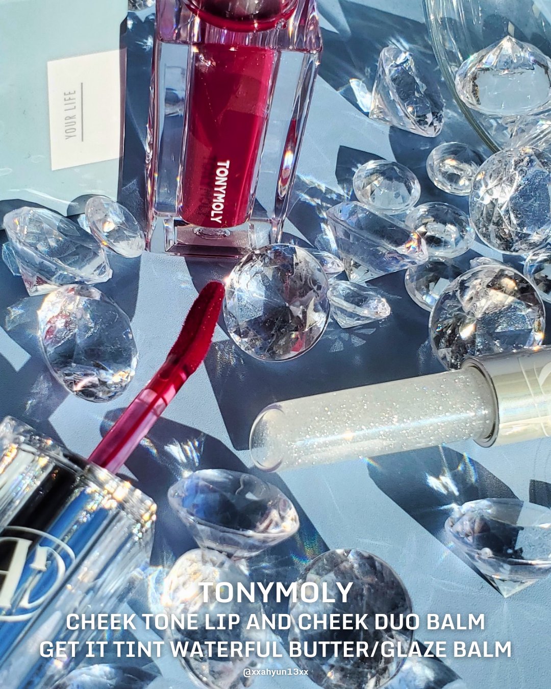 チークトーン リップ＆チーク デュオバーム/TONYMOLY/口紅を使ったクチコミ（2枚目）