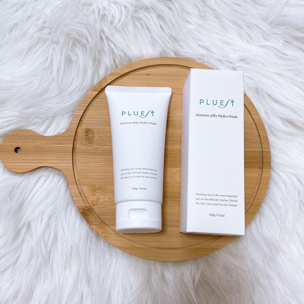 マンナンジェリーハイドロウォッシュ/PLUEST/洗顔料を使ったクチコミ(4枚目)