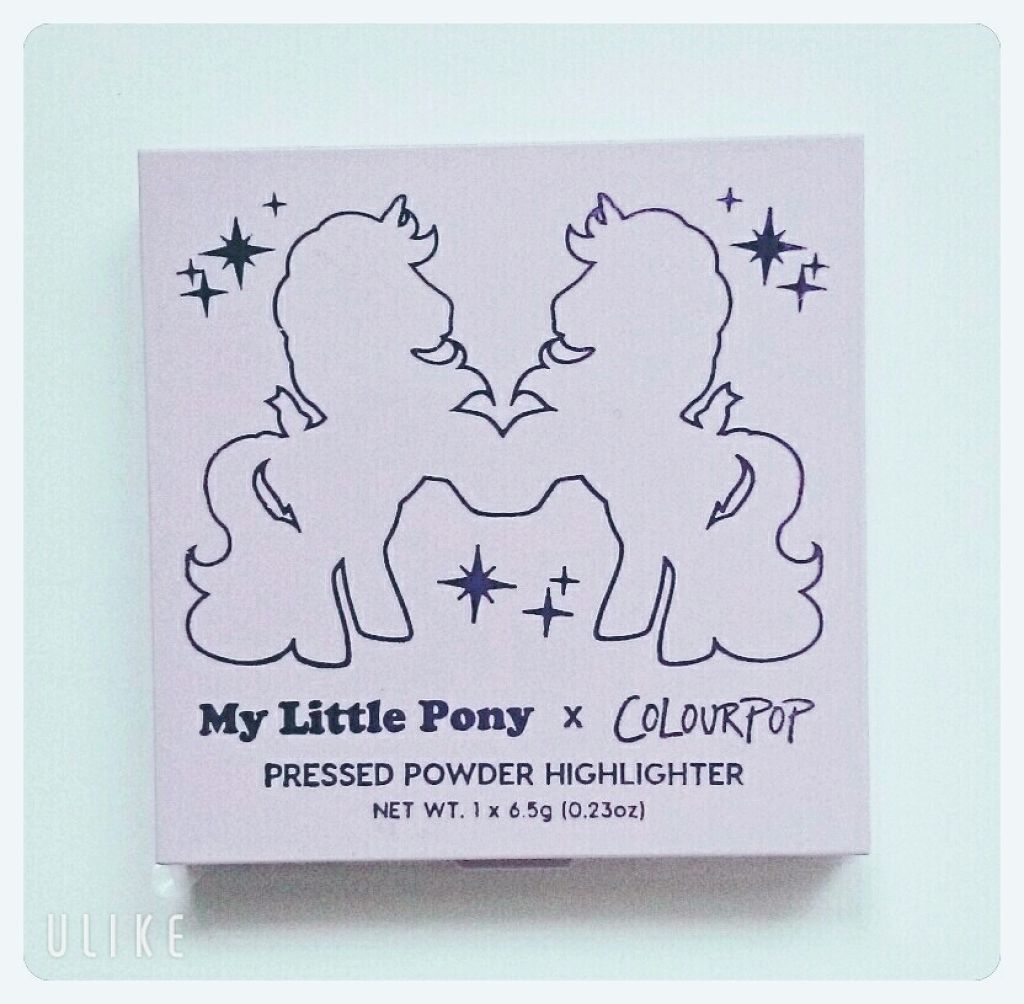  プレストパウダーハイライター/ColourPop/パウダーハイライトを使ったクチコミ（1枚目）